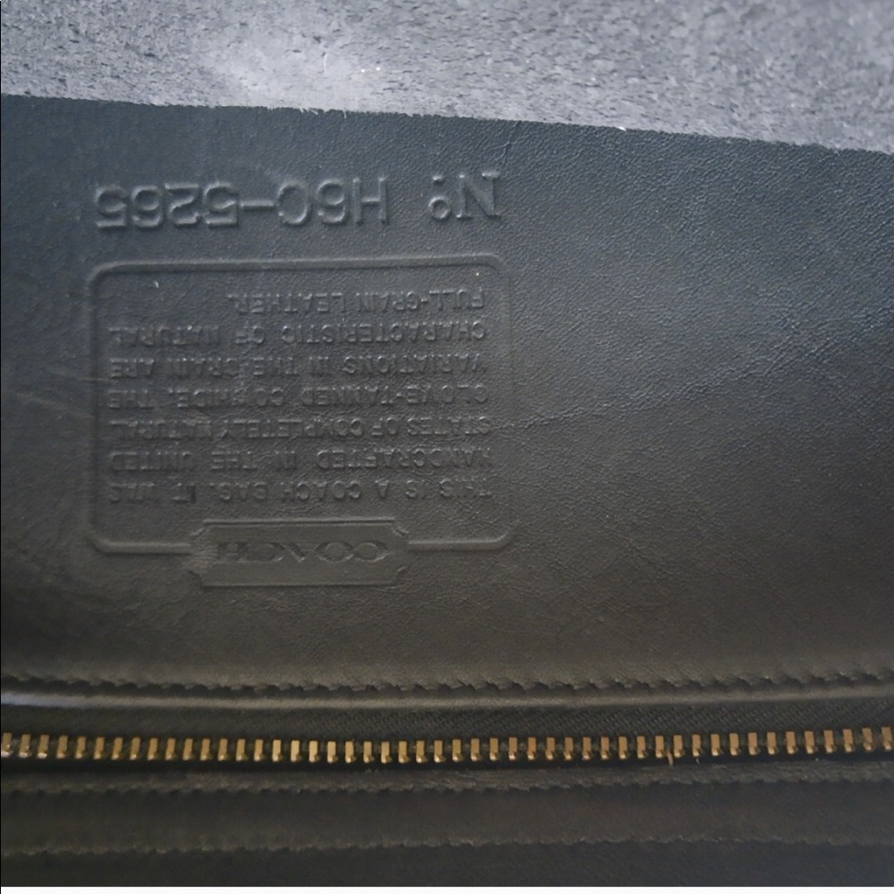 Lexington Vintage Coach Briefcase - Picture 7 of 9